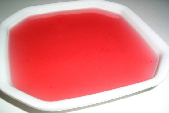 Rhubarb and red wine jelly