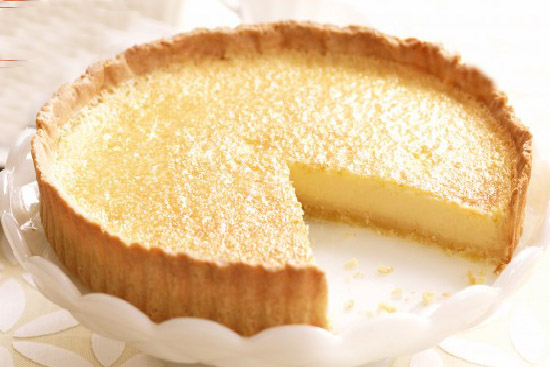 Lemon cream tart