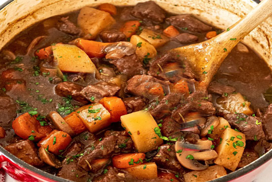 Old fashion beef stew 