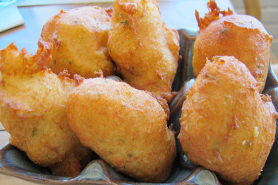 Cod fritters