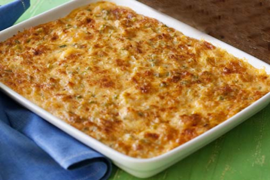 Herbed seafood casserole