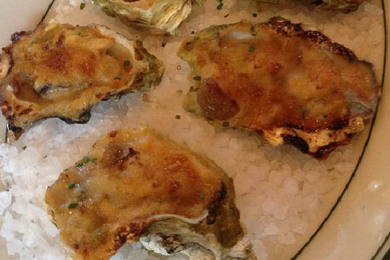 Baked oysters with wild mushroom ragout - A recipe by Epicuriantime.com