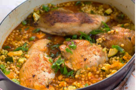 Chicken couscous