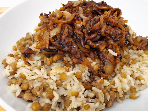Majadra lentils and rice