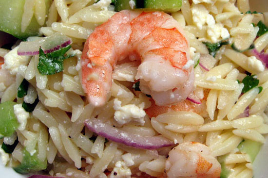 Baked-shrimp-with-orzo-and-feta