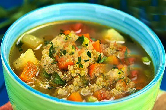 Quinoa-vegetarian-soup