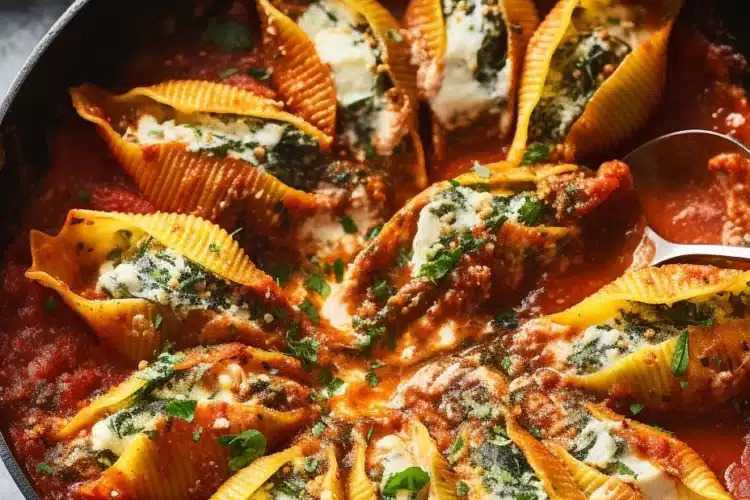 Stuffed pasta shells